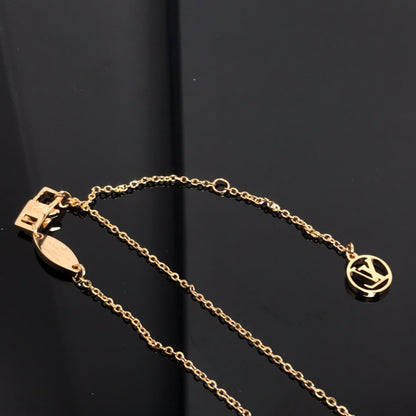 [AW]COLOR BLOSSOM PINK MOP SUN GOLD NECKLACE