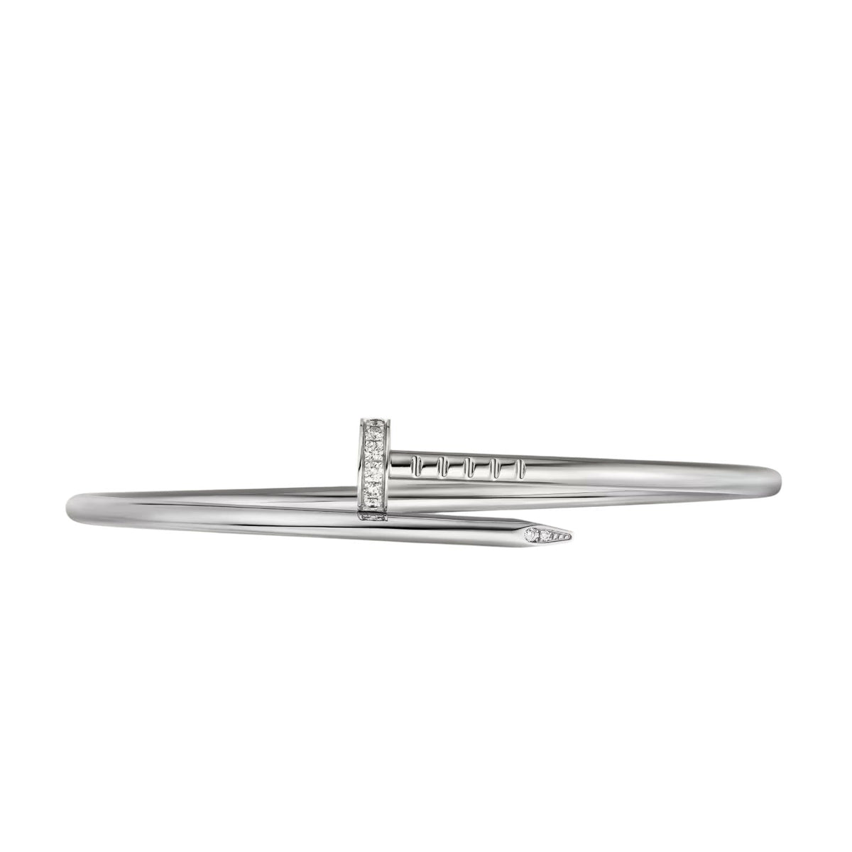[AW]JUSTE UN CLOU 2.5MM SMALL MODEL DIAMOND BANGLE