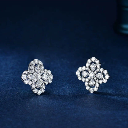 [AW]LOOP EARRINGS FULL MOTIF DIAMOND 16MM