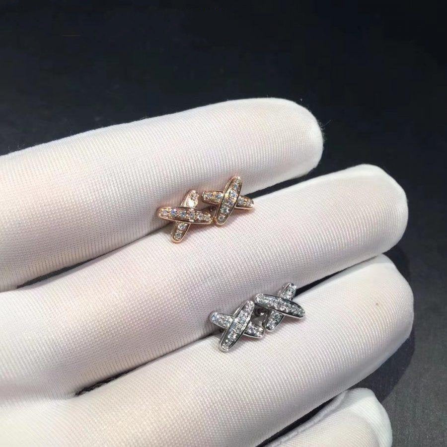 [AW]JEUX DE DIAMOND EARRINGS
