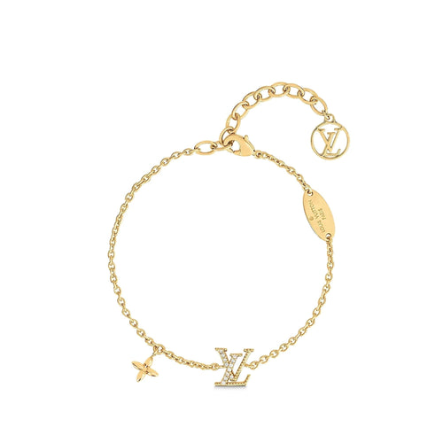 [AW]LOGO STAR MOTIF GOLD BRACELET